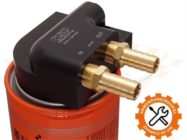 Bild 4 - Schlauchanschluss