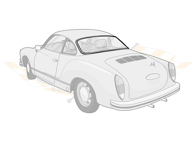 Bild 3 - Heckscheibendichtung f�r Zierleiste