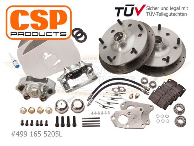 Bild 2 - Scheibenbremsanlagen vorne 5x205 Vollscheibe