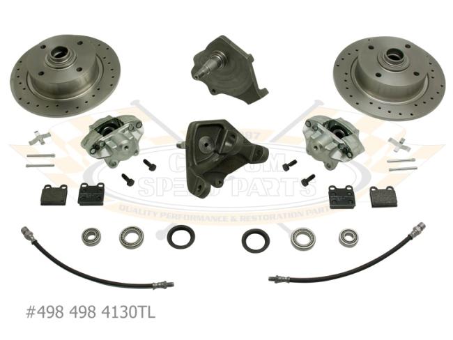 Bild 2 - Umr�stsatz auf Scheibenbremse mit Tieferlegungsachsschenkeln