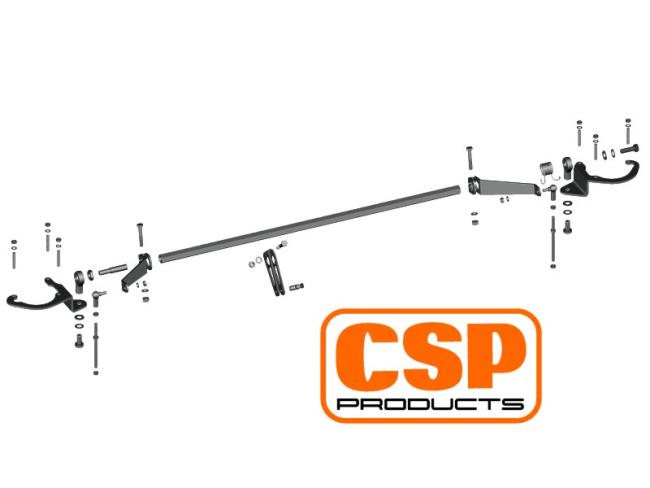 Bild 2 - Crossbar-Gasgestnge CSP