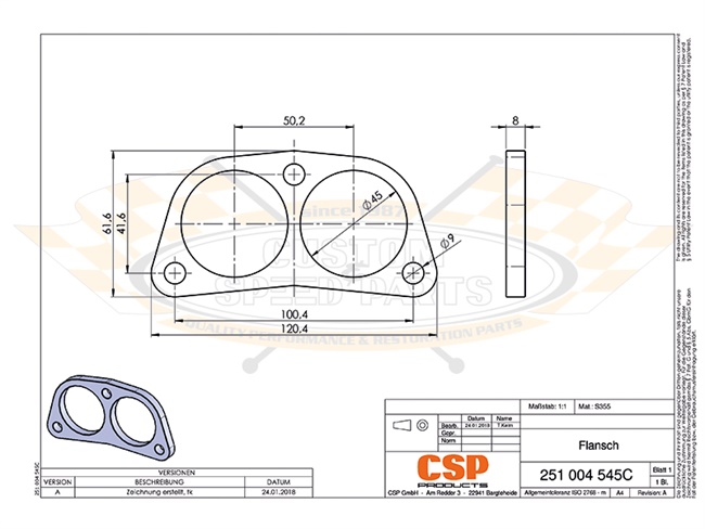 Bild 3 - Anschwei�flansch Typ-4