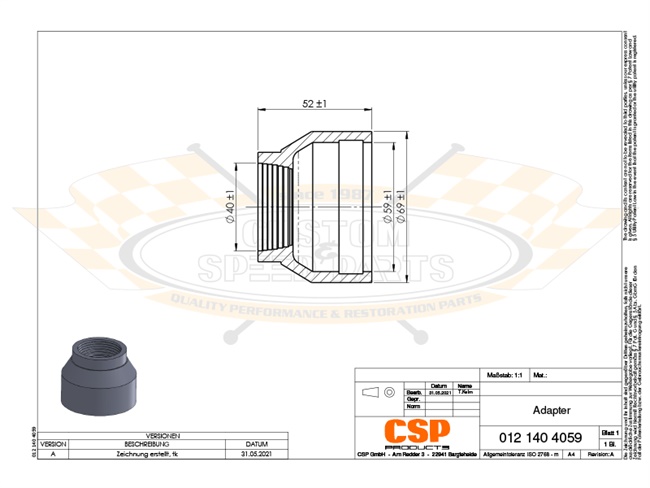 Bild 4 - Vergaser-Adapter
