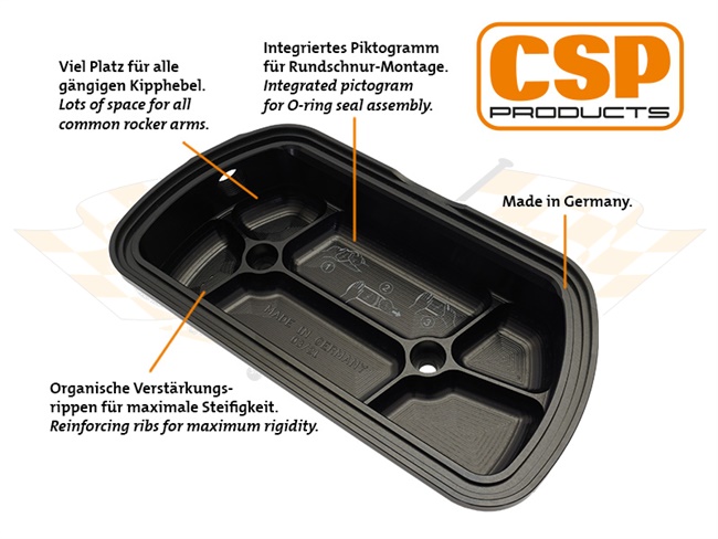 Bild 4 - Ventildeckel CSP CNC mit Khlrippen Logo gefrst