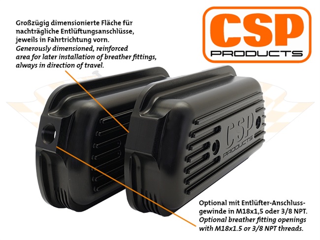 Bild 6 - Ventildeckel CSP CNC mit Khlrippen Logo gefrst