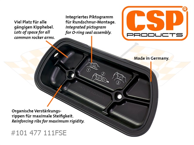 Bild 5 - Ventildeckel CSP CNC mit K�hlrippen Logo gefr�st