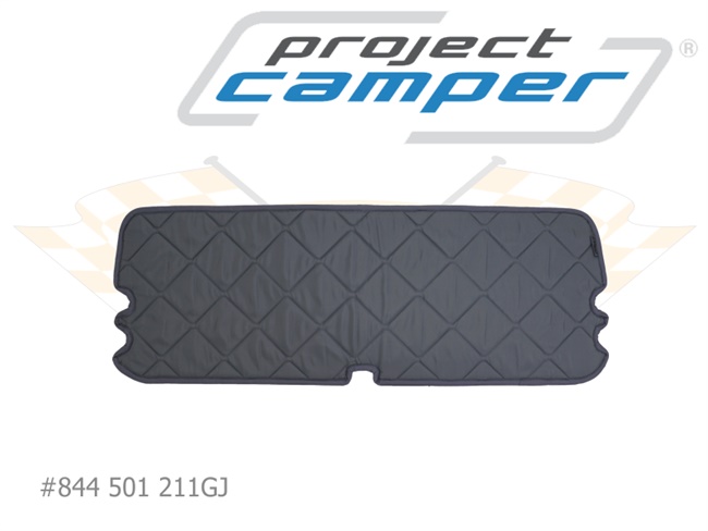 Bild 2 - Thermomatten Heckscheibe m. Fensterschutzrohren