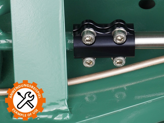 Bild 8 - Verlngerung Rohrfhrung Handbremsseil/Kupplungszug