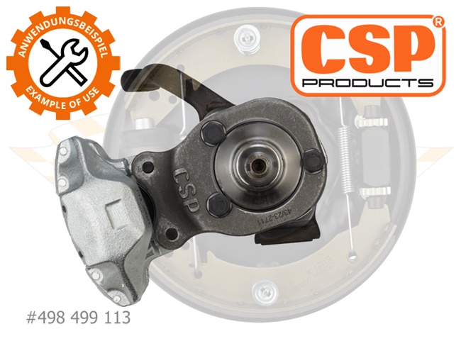 Bild 5 - Umbausatz Achsschenkel auf Scheibenbremse