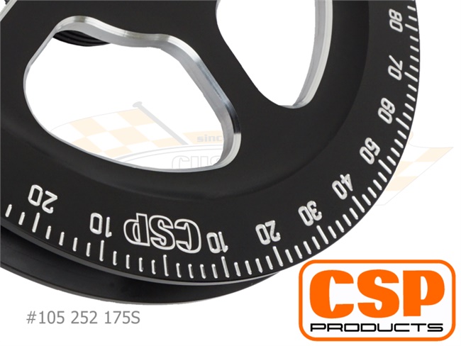 Bild 2 - Riemenscheibe CSP Speichen-Design