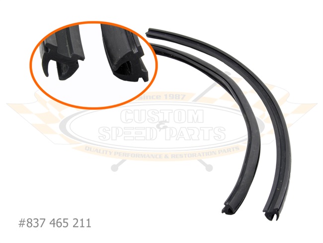 Bild 2 - Dichtstreifen Dreickesfenster (senkrecht)