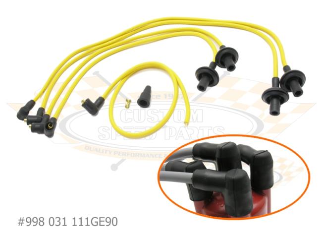 Bild 3 - Zndkabel, gewinkelte Stecker, farbig