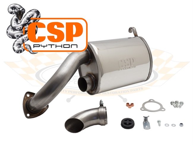 Bild 7 - Auspuffanlage Python Typ-1 mit J-Rohren