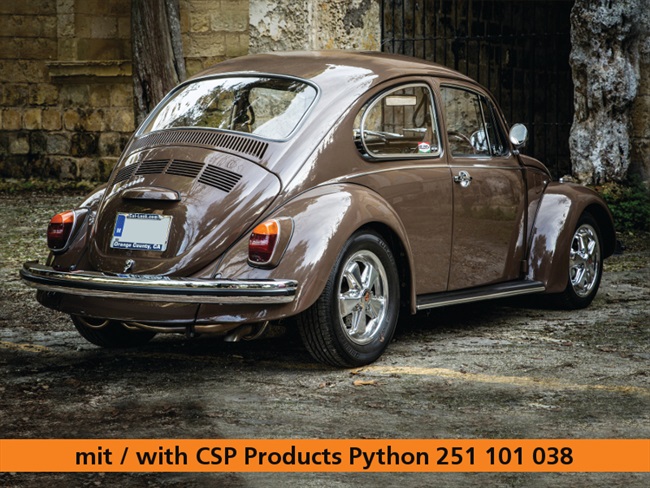 Bild 9 - Auspuffanlage Python Typ-1 mit J-Rohren