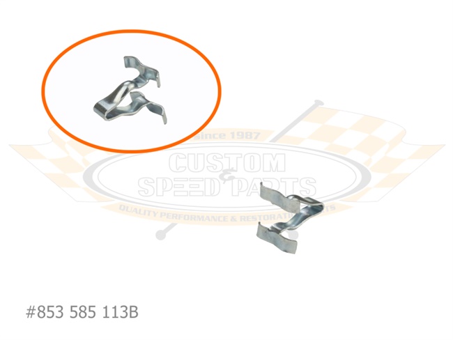 Bild 1 - Zierleistenclip