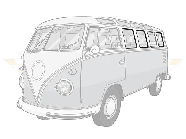 Bild 1 - Seitenscheibendichtungen