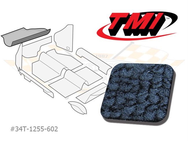 Bild 1 - Kofferraumteppich Schlinge dunkelblau