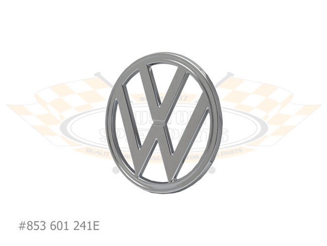 Bild 1 - VW-Zeichen chrom
