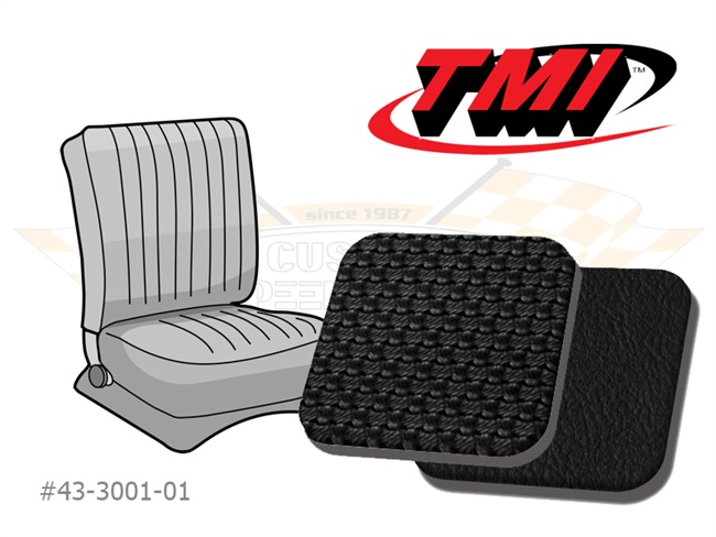 Bild 1 - Sitzbez�ge in Korbmuster schwarz