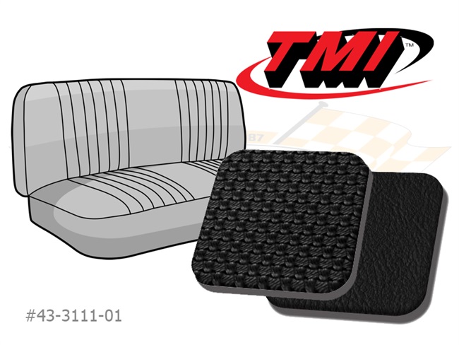 Sitzbezug Typ-3 Korbmuster schwarz : Custom & Speed Parts (CSP)