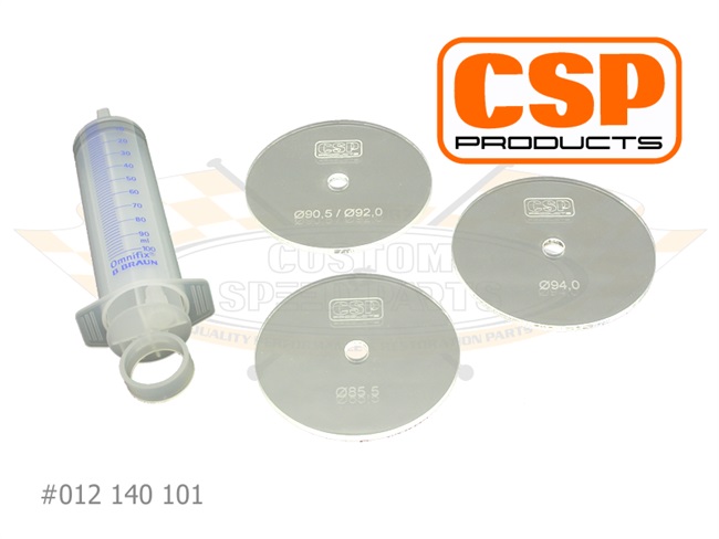 Bild 1 - Mekit zum Auslitern des Brennraumes