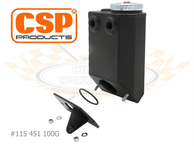 Bild 1 - Entlftungsturm Motorgehuse CSP eloxiert schwarz