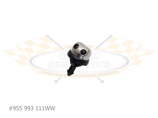 Bild 1 - Spritzwasserd�se chrom, 2-fach