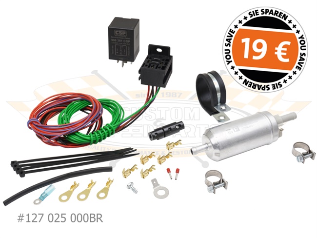 Bild 1 - Benzinpumpe+Relais Kit