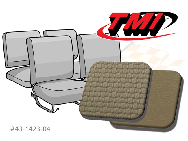 Bild 1 - Sitzbez�ge Korbmuster beige