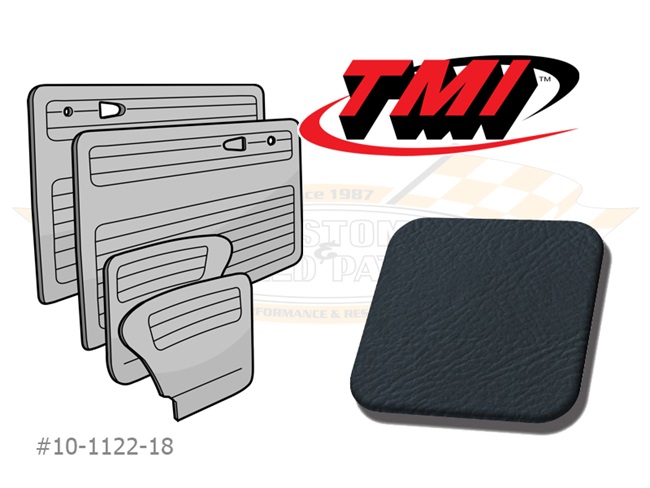 Bild 1 - Komplettsatz T�r- & Seitenverkleidungen in blau