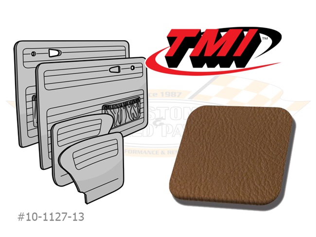 Bild 1 - Komplettsatz T�r- & Seitenverkleidungen mit Kartentasche, sand