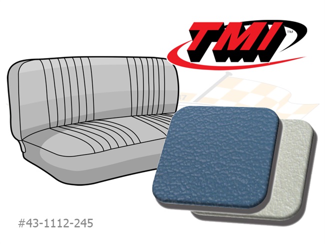 Bild 1 - Sitzbezug R�cksitzbank in Classic Style wasserblau