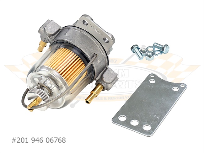 Bild 1 - Benzindruckregler mit Filter