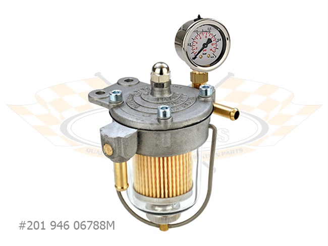 Bild 1 - Benzindruckregler mit Filter und Manometer