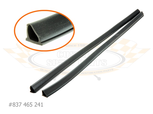 Bild 1 - Dichtstreifen Dreickesfenster (senkrecht)