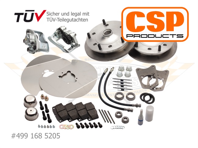 Bild 1 - Scheibenbremsanlagen vorne 5x205 f�r Zubeh�r-Felgen und 15-Zoll Serien-Stahlfelgen