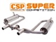 Schalld�mpfer Super Competition Edelstahl