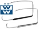 Fensterzierrahmen chrom, WW-Qualit�t