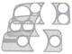 Ziergitter Armaturenbrett f�r Zusatzinstrumente