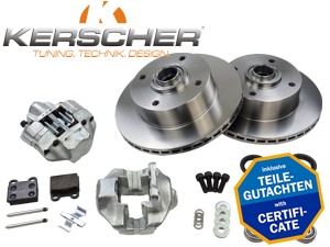 Umr�stsatz auf Scheibenbremse innenbel�ftet