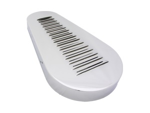 Keilriemenabdeckung mit Schlitzen