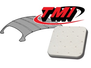 Himmel Kunstleder gelocht dunkelwei�