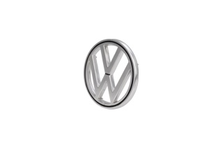 VW-Zeichen Aluminium