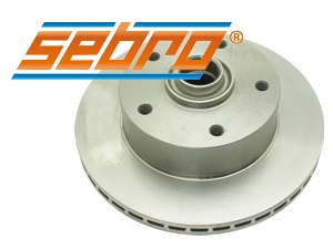 Bremsscheibe vorne innenbelftet mit Lochkreis 5x130