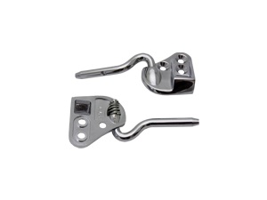 Sonnenblendenhalter chrom