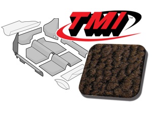 Teppichsatz Schlinge braun