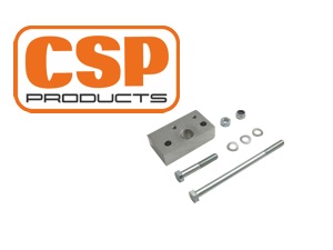 Alu Halteklotz mit Entl�ftung