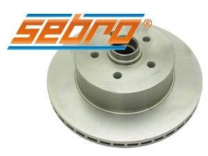 Bremsscheibe vorne innenbelftet mit Lochkreis 5x100