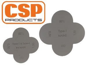 Messplatten Motorgehuse