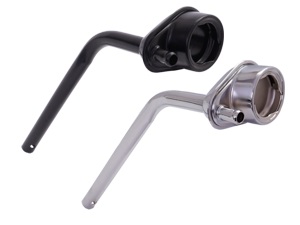 �leinf�llstutzen mit Abflussrohr